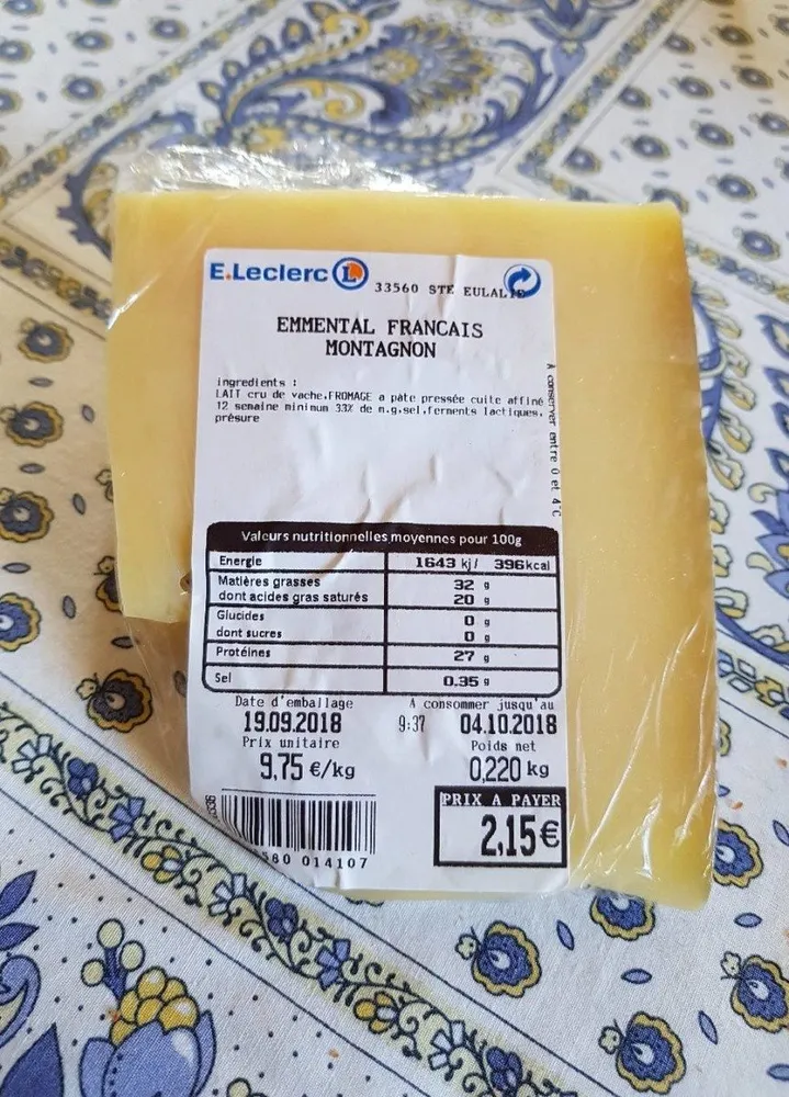 Emmental Français Montagnon