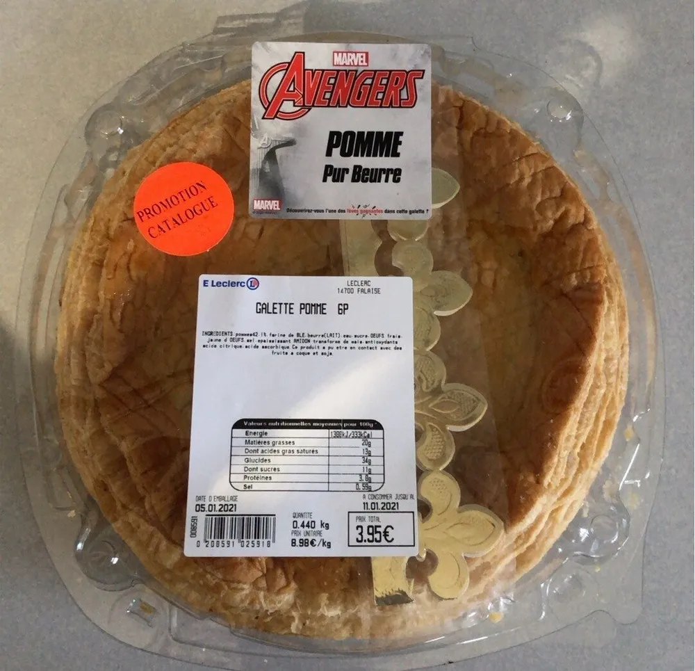 Galette pomme