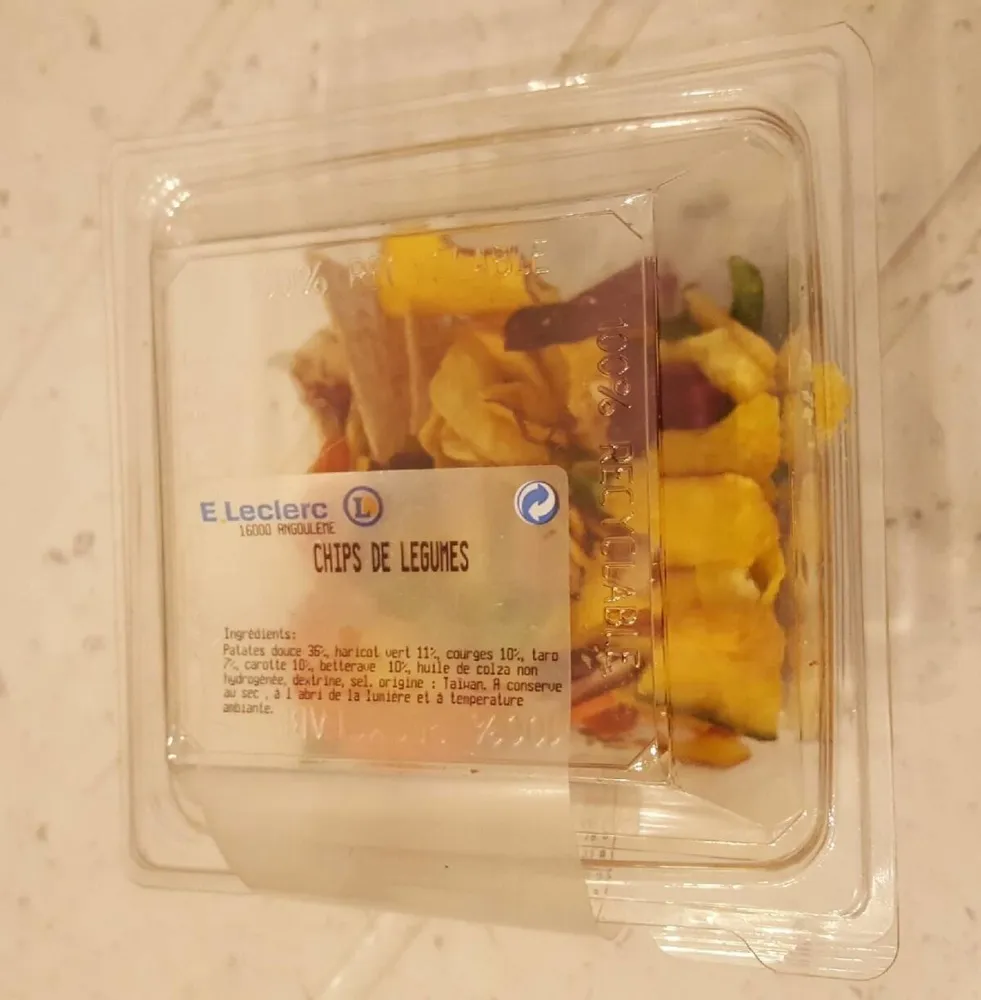 Chips de légumes