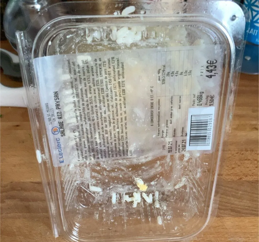 Salade riz paysan