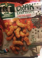 Crak' lentilles paprika doux