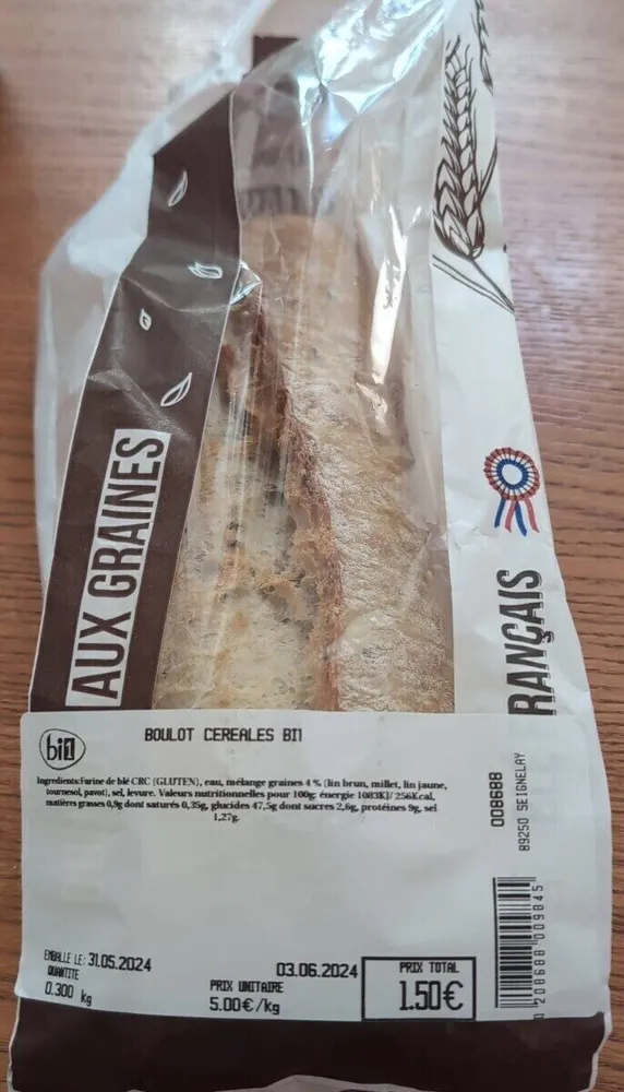 Boulot céréales