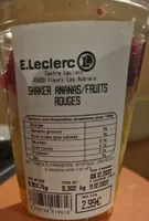 Shaker ananas/Fruits rouges