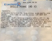 Grille aux pommes
