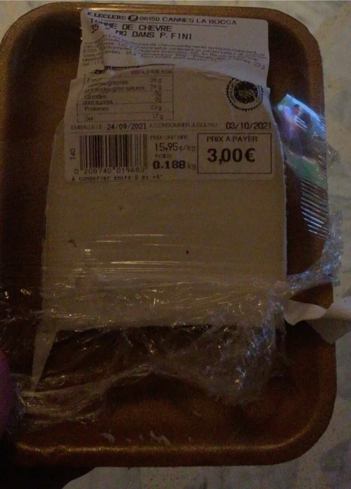 Tomme de chevre