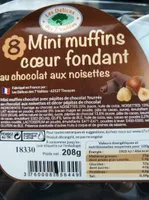 Mini muffins cœur fondant