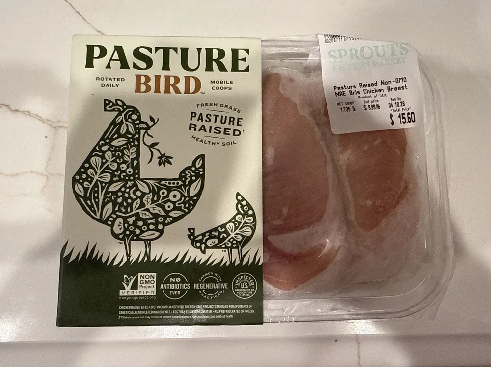 Pasture Raised Boneless Chicken