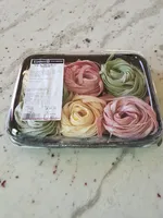 Trio de tagliatelles tricolores