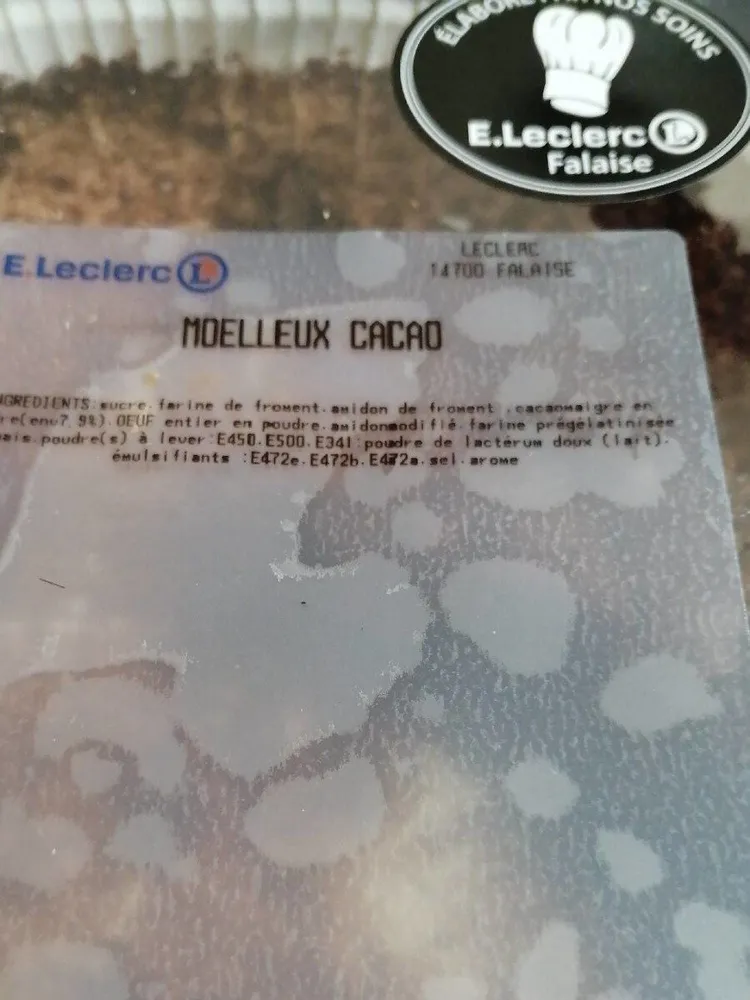Moelleux cacao