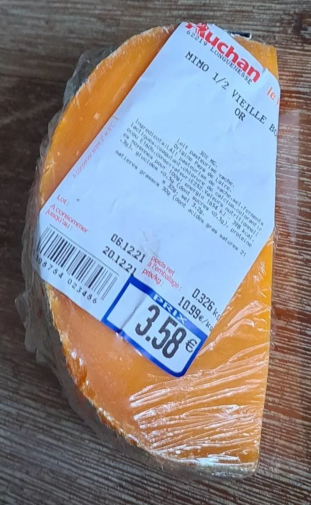 Mimolette demi vieille