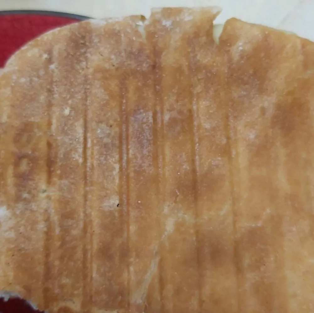 Pain hamburger cristal