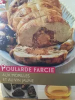 Poularde farcie aux morilles et au vin jaune