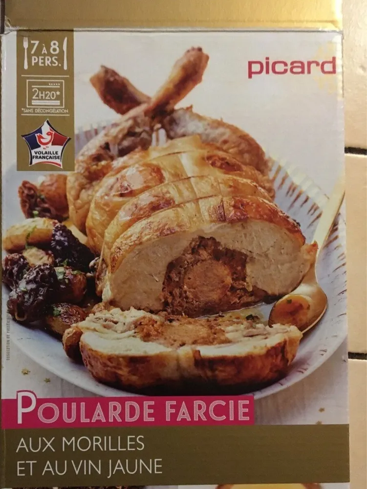 Poularde farcie aux morilles et au vin jaune