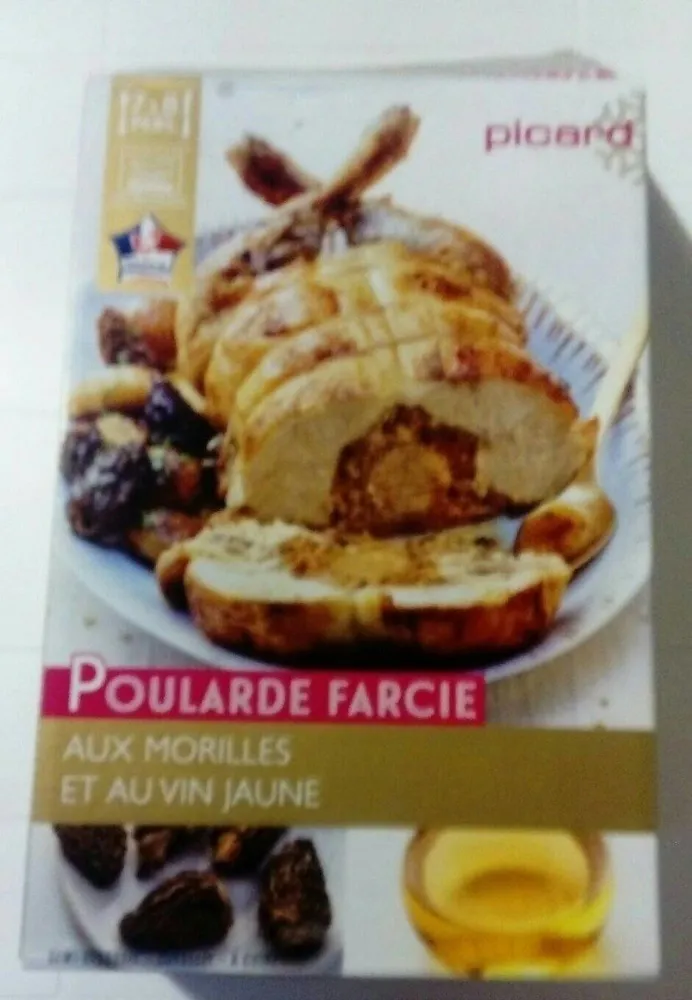Poularde farcie aux morilles