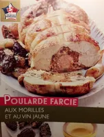 Poularde farcie aux morilles
