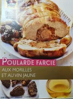 Poularde farcie morilles et vin jaune
