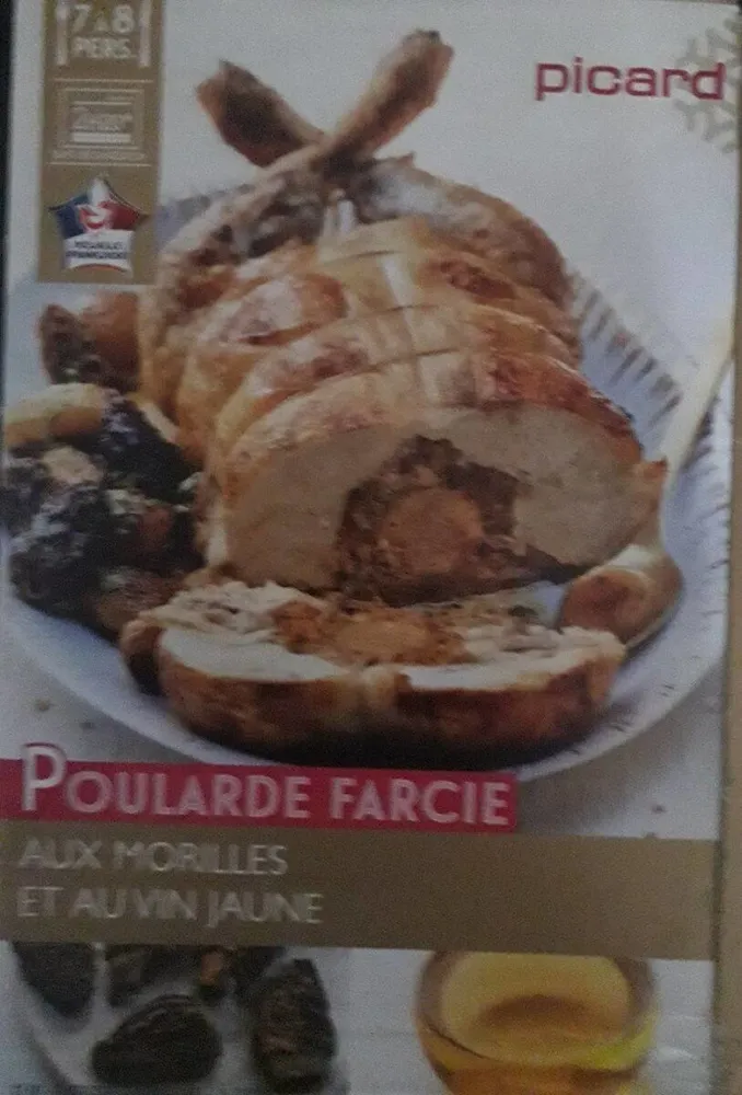 Poularde farcie aux morilles et au vin jaune