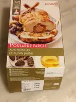 Poularde farcie aux morilles et au vin jaune