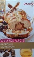 Poularde farcie aux morilles et au vin jaune