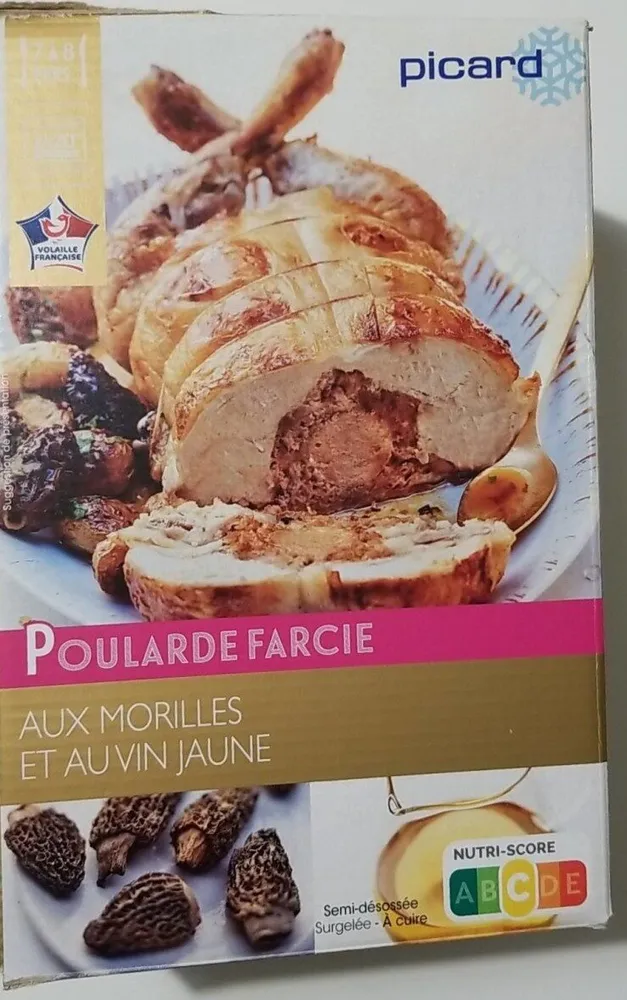 Poularde farcie aux morilles et au vin jaune