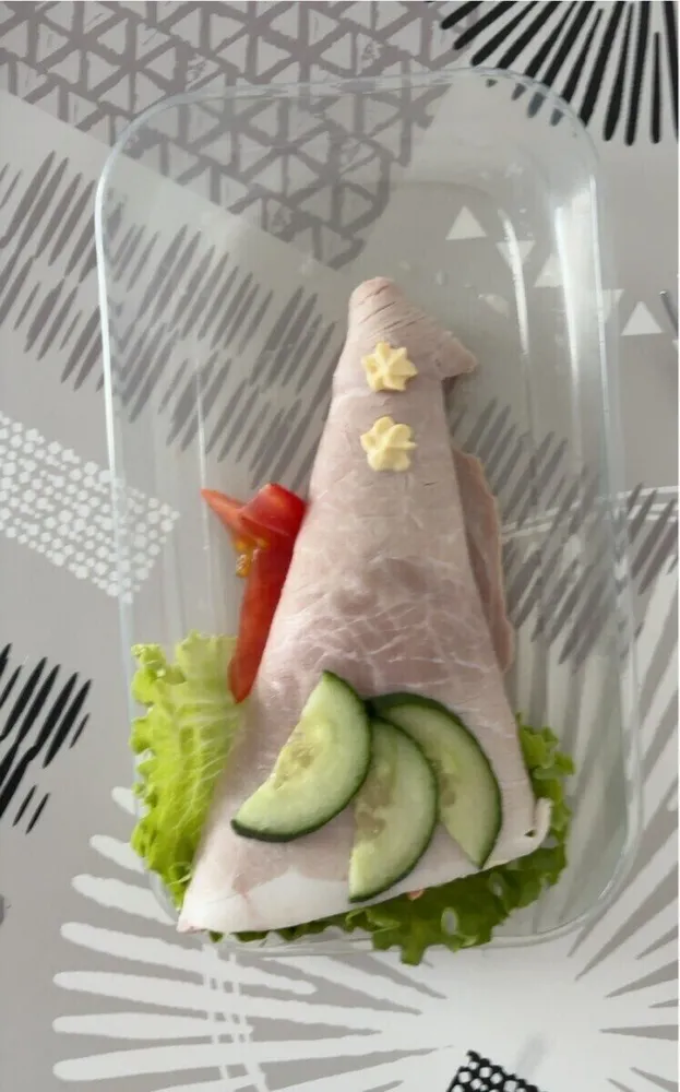 Cornet de jambon