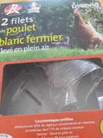 2 Filets de poulet blanc fermier