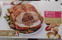 Dinde Farcie aux marrons et aux cèpes