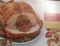 Dinde farcie aux marrons et aux cepes