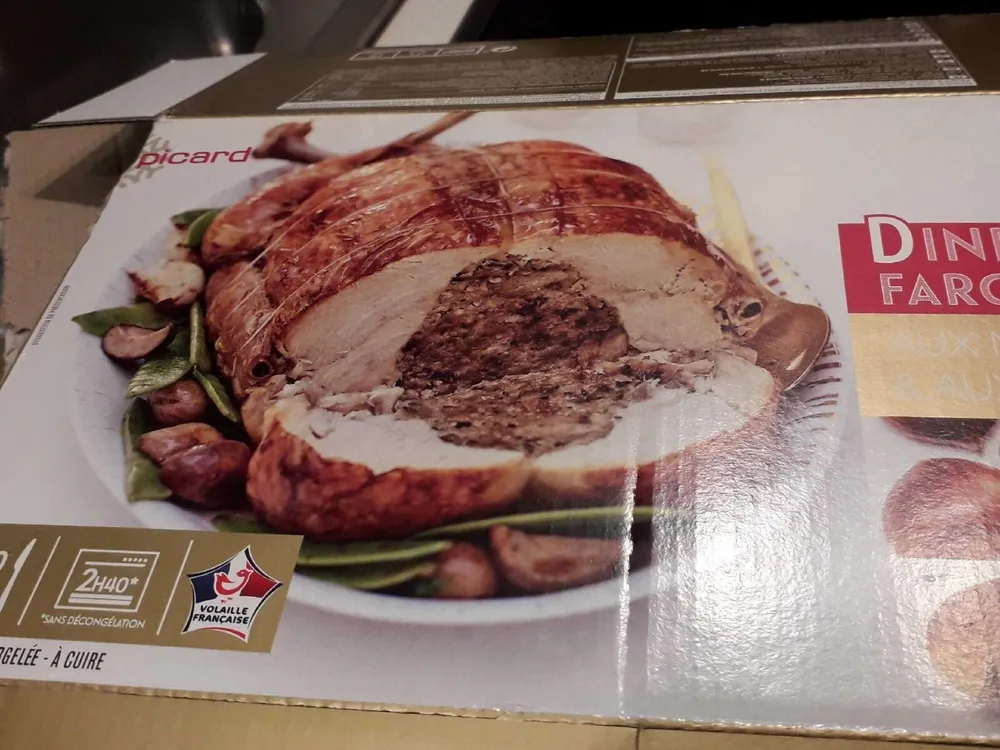 Dinde Farcie au marrons et cèpes