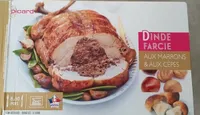 Dinde farcie aux marrons et aux cèpes