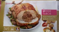 Dinde farcie aux marrons et aux cèpes