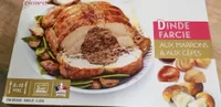 Dinde farcie aux marrons et aux cèpes