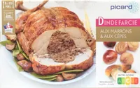 Dinde farcie aux marrons & aux cèpes
