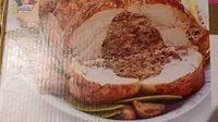 Dinde farcie aux marrons et cepes