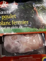 Sauté de poulet blanc fermier