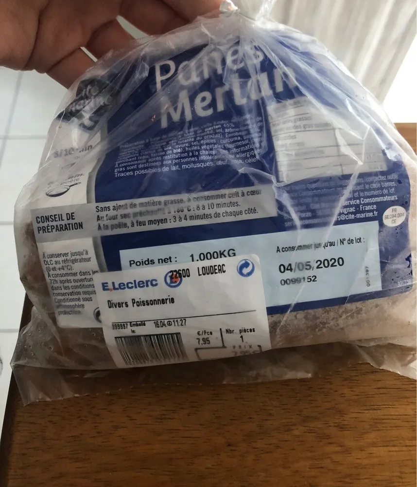 Pane au merlan