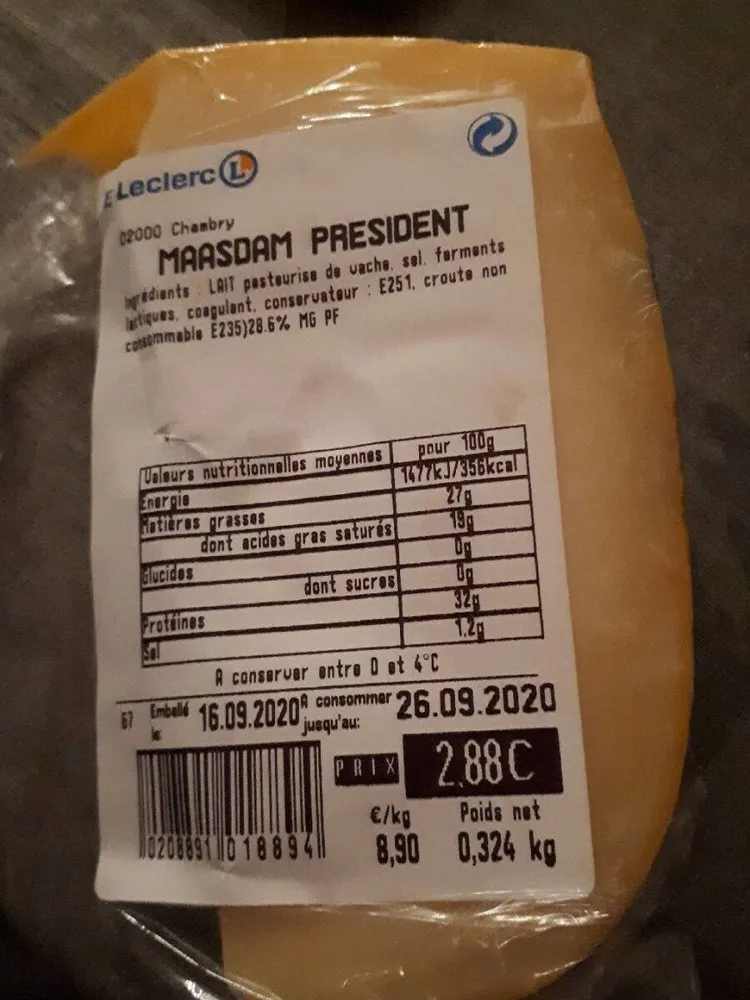 Maasdam Président