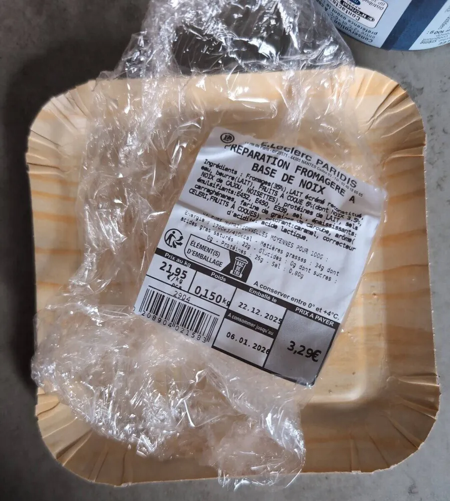 Fromage aux noix