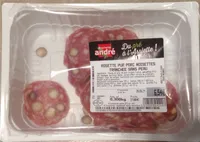 Rosette pur porc noisettes tranchée sans peau