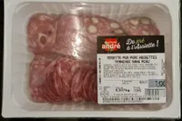 Rosette pur porc noisettes tranchée sans peau
