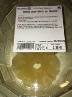 Ananas deshydrate en tranche