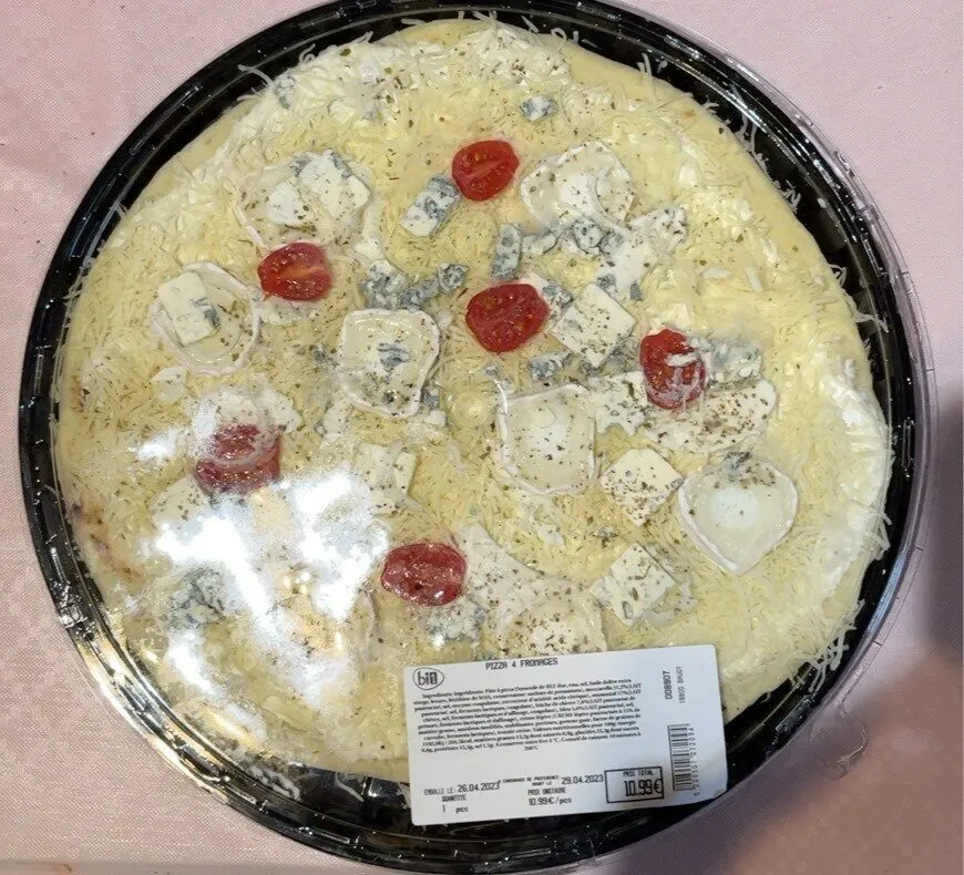 Pizza 4 fromages
