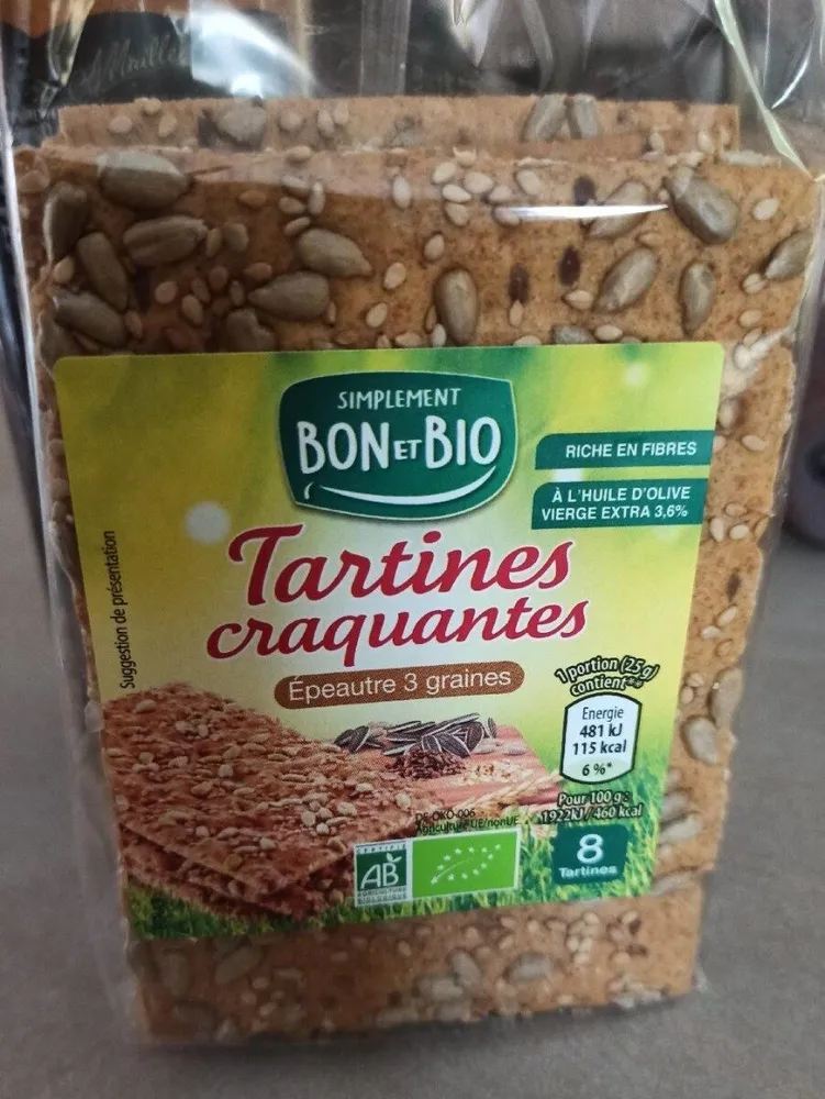 Tartines craquantes