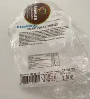 Salade poulet chorizo
