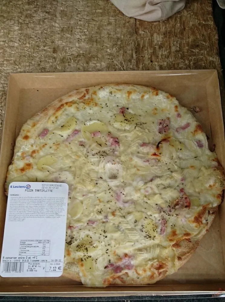 Pizza tartiflette