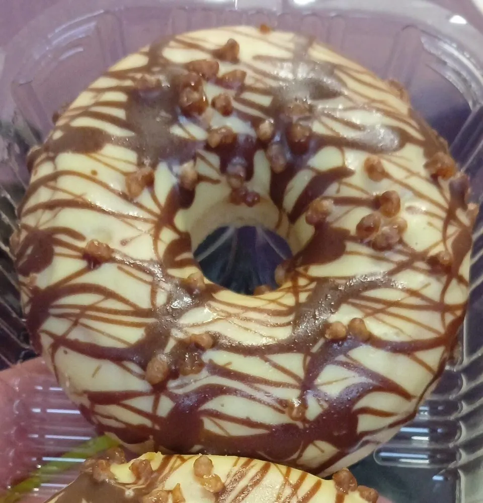 Donut crème brûlée