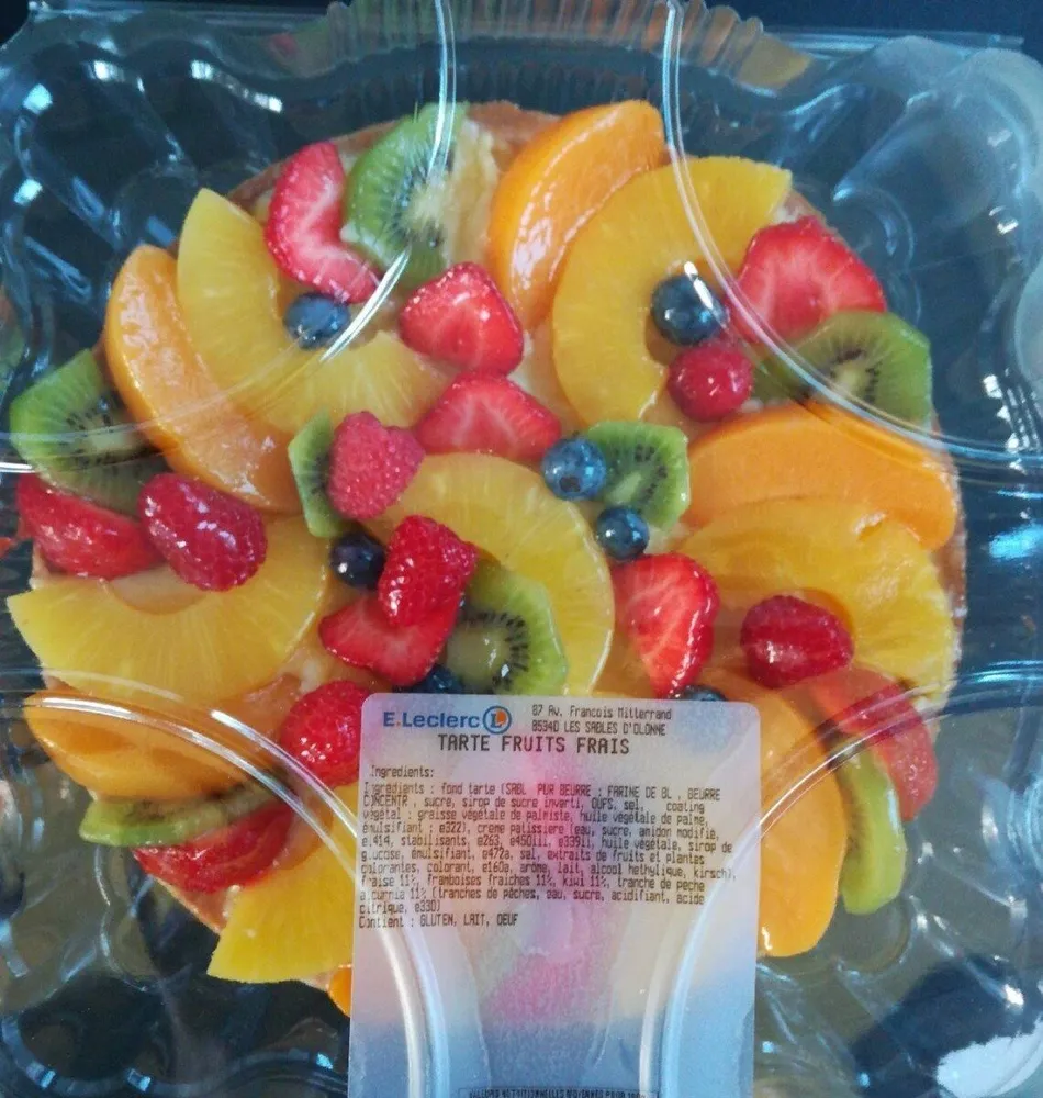 Tarte aux fruits frais