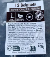 12 beignets Chocolat - Noisette