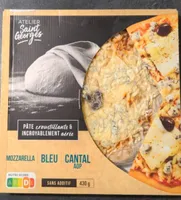 Pizza mozzarella bleu cantal