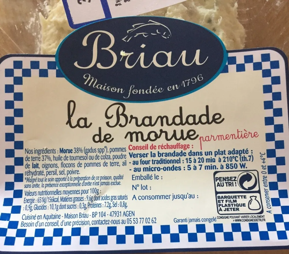 La brandade de morue